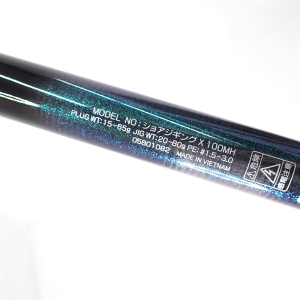２２ショアジギングＸ１００ＭＨ